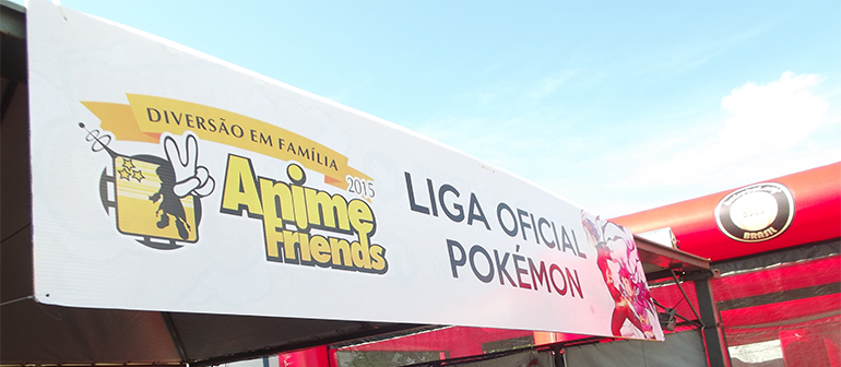 Liga Pokémon reúne gamers no Anime Friends