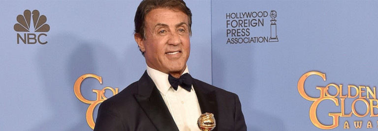 Sylvester Stallone é premiado no Globo de Ouro 2016