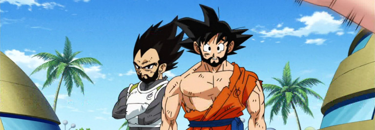 Goku e Vegeta aparecem barbados em episódio de Dragon Ball Super