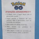 Parque do Ibirapuera tem aviso para os jogadores de Pokémon GO