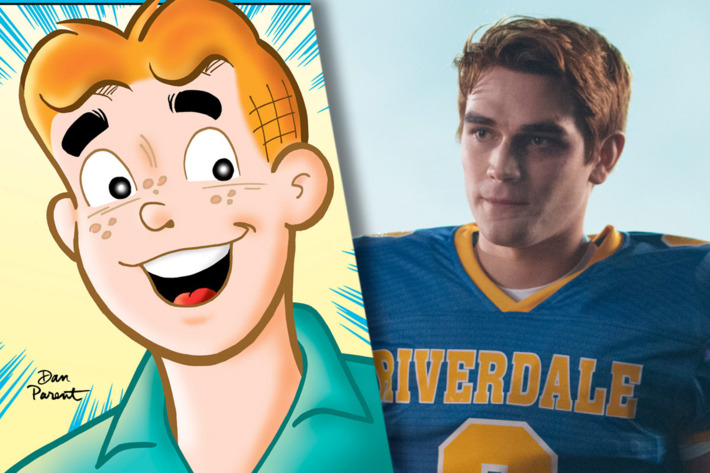 Em Riverdale, Archie Andrews passa por uma fase de formação de caráter. (Foto: Archie Comics/The CW)