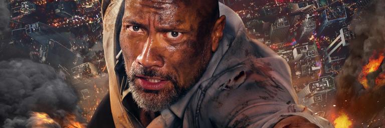 The Rock é “duro de matar” em Arranha-Céu: Coragem Sem Limite