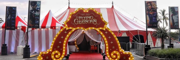 Em ação da Netflix, circo Titãs Experience chega a São Paulo