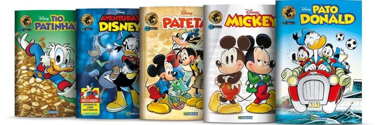 Quadrinhos Disney chegam com revistas número zero e histórias nota 10