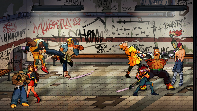 Tela de Streets of Rage 4