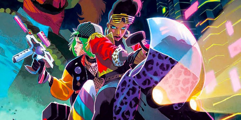 Arte de capa de Bandidas Espaciais