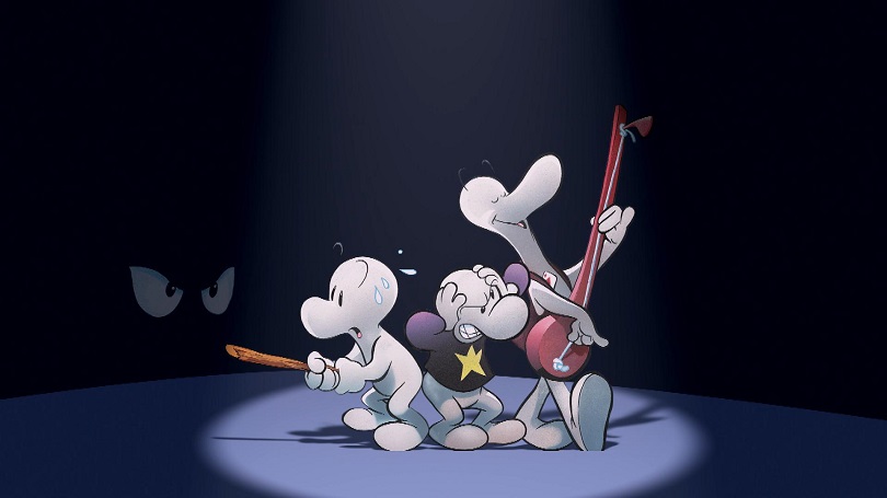 Imagem de divulgação dos quadrinhos Bone