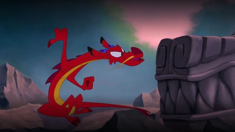O guardião desonrado Mushu é uma das figuras mais carismáticas de Mulan