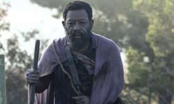Morgan Jones de olhos vermelhos
