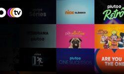 Pluto TV tela de entrada com Naruto