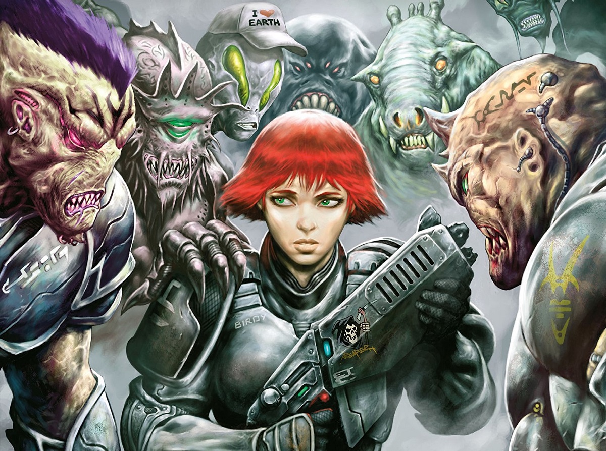 Área Cinzenta: HQ transforma a Terra em colônia de férias alienígena