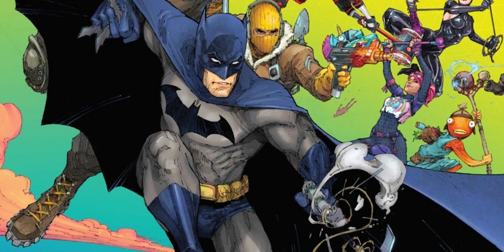Batman/Fortnite: crossover desafia heróis da DC em arena de guerra
