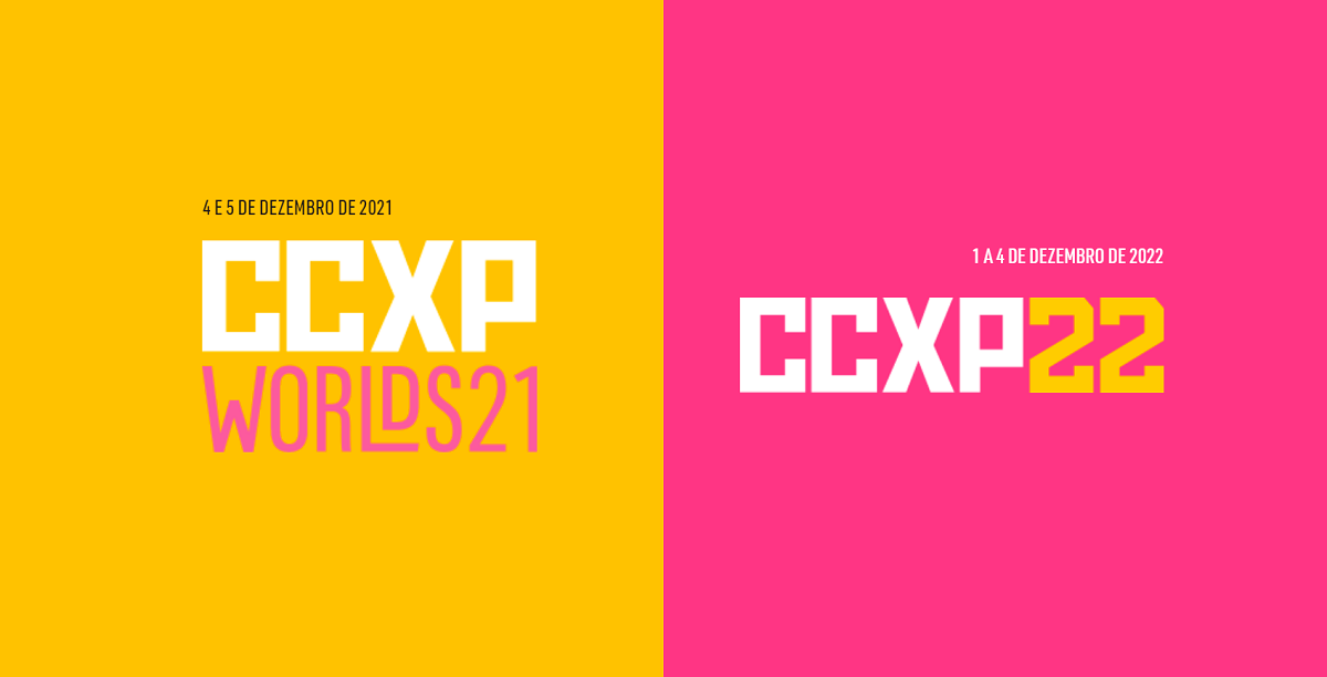 CCXP Worlds 2021 será online; 2022 terá edições presenciais