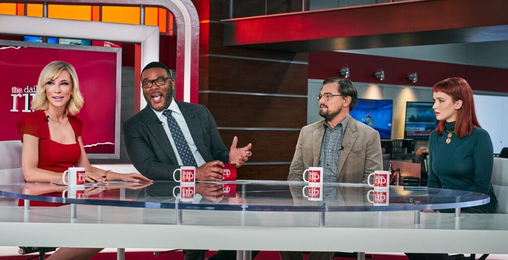 Não Olhe para Cima traz diversão e desespero ao mesmo tempo