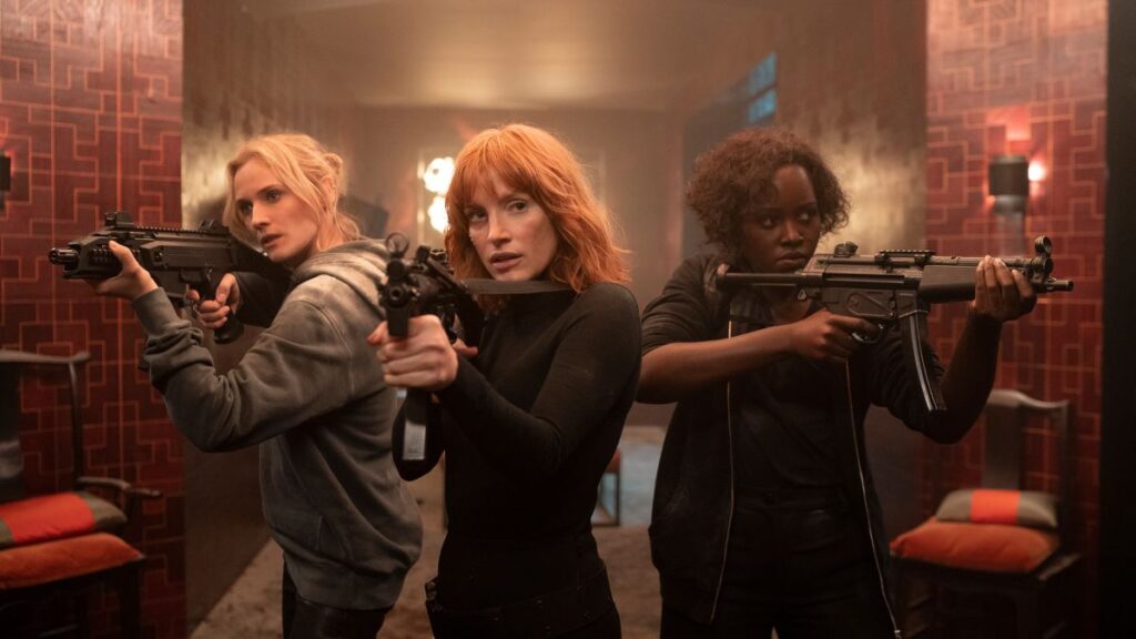 As Agentes 355: elenco feminino detona em ação de qualidade