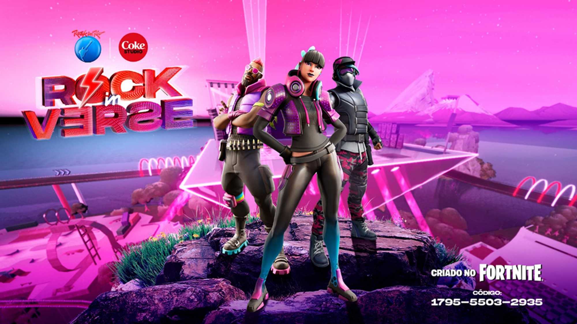 Fortnite e Rock in Rio se unem