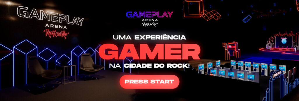 GamePlay Arena no Rock in Rio 2022