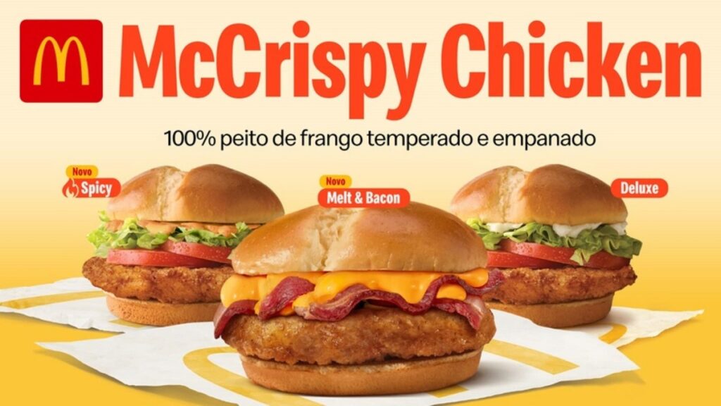 McDonald’s apresenta novo McCrispy Chicken