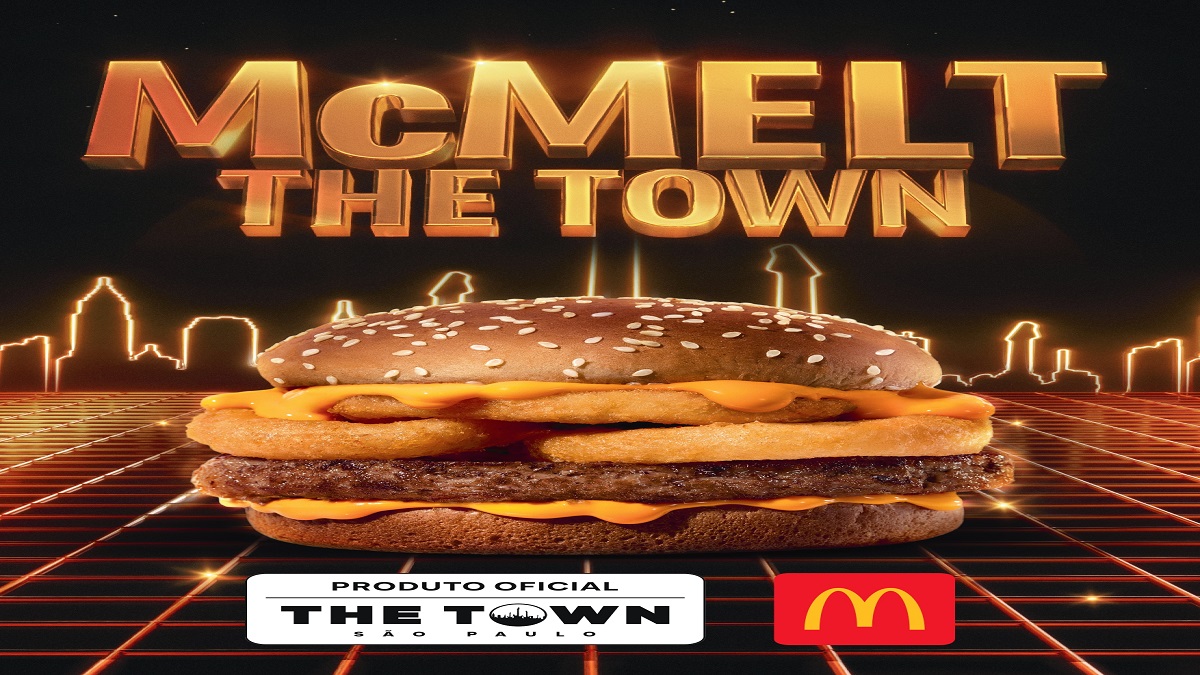 McDonald's lança McMelt The Town, sanduíche oficial do festival