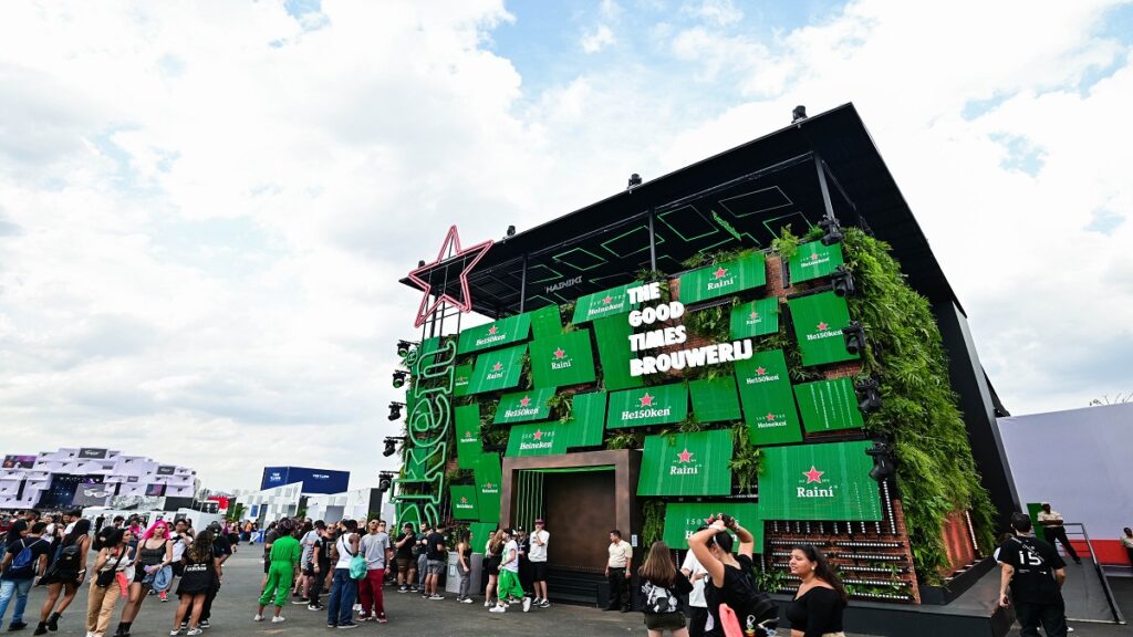The Town: Heineken celebra 150 anos em ativações exclusivas Créditos: Alê Virgillio.