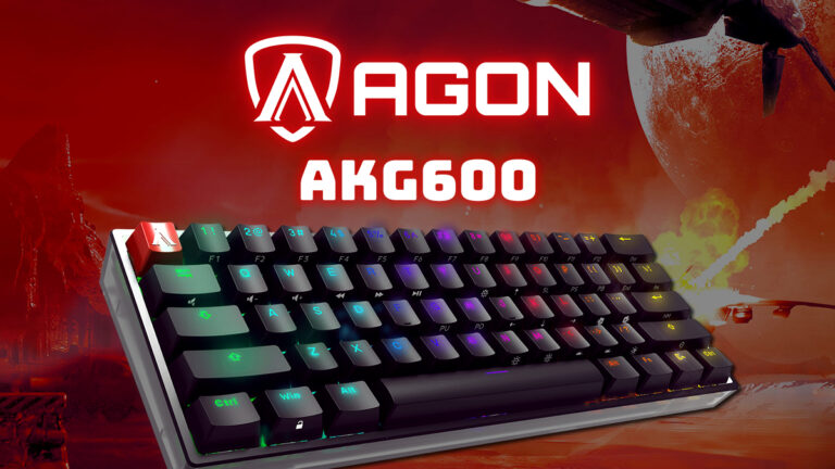 Agon AKG600: o teclado ultracompacto da AOC
