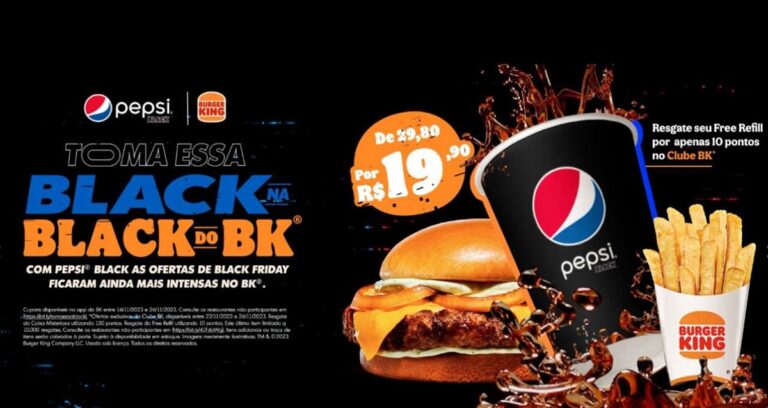 Black Friday: descontos no Burger King chegam a 40%
