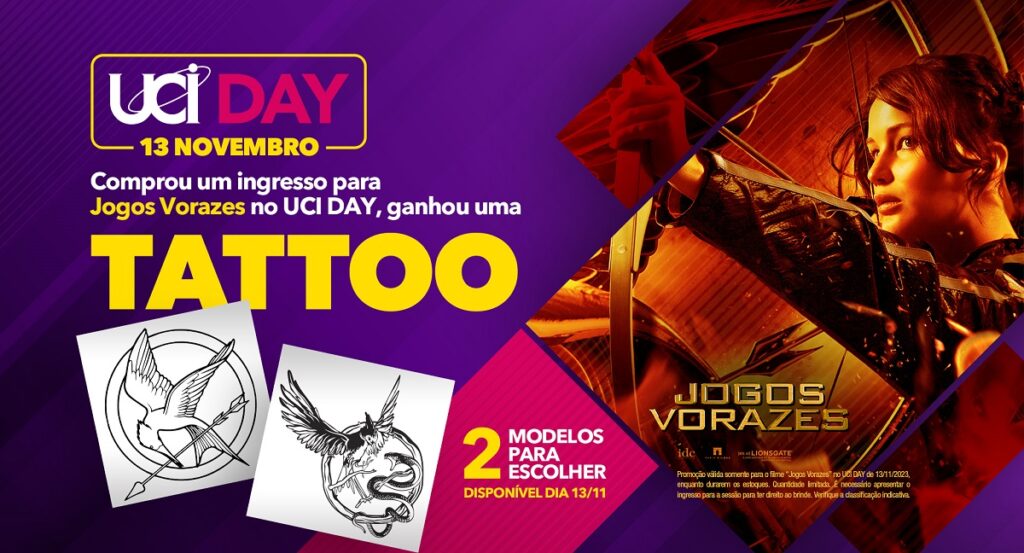 UCI Day: festa do cinema terá ingressos a partir de R$ 8