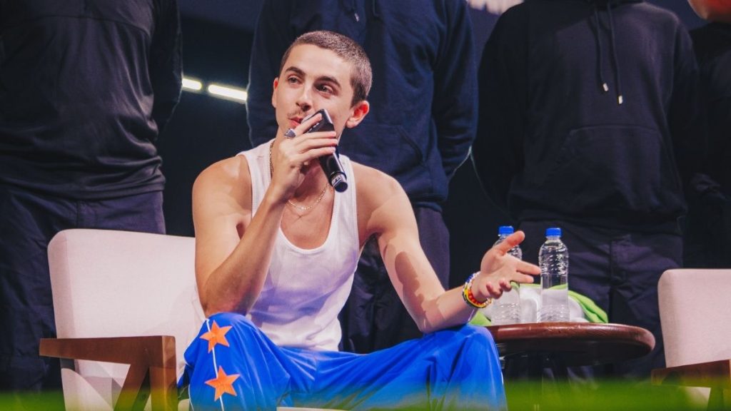 Timothée Chalamet agita a CCXP25 com Marty Supreme