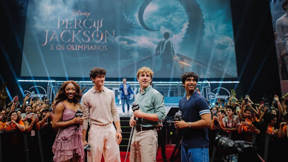 CCXP25: Percy Jackson foi o grande destaque da Disney