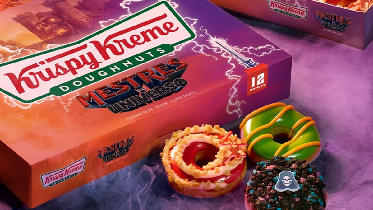 Krispy Kreme lança donuts de Mestres do Universo