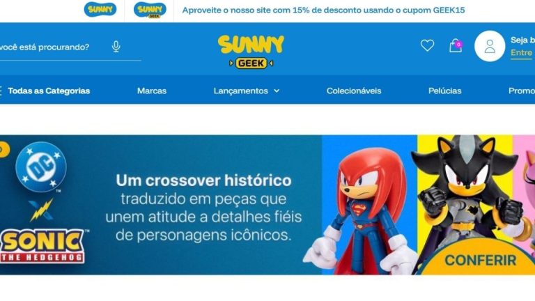 Sunny Brinquedos lança e-commerce geek mirando público “kidult”