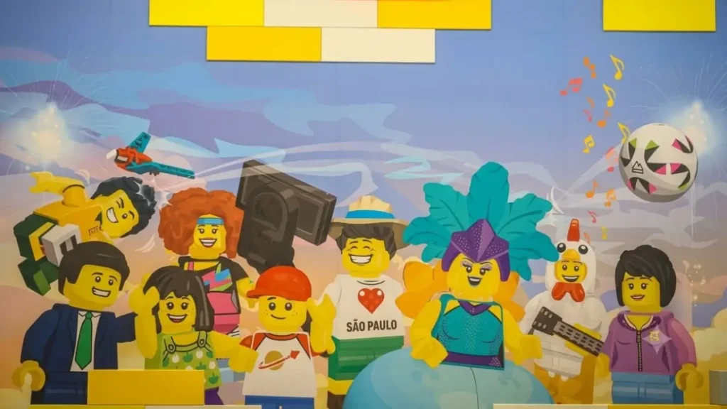 Loja LEGO do MorumbiShopping reabre com visual inspirado no Brasil
