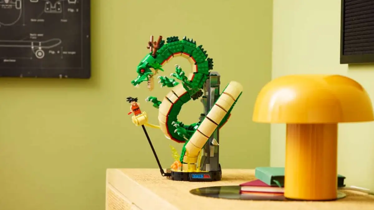 LEGO anuncia primeiro conjunto de Dragon Ball com Shenron e Goku